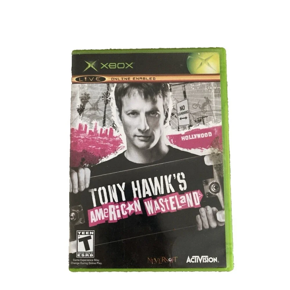 Tony Hawk's American Wasteland (Xbox, 2005) Activision VERY GOOD W/MANUAL!